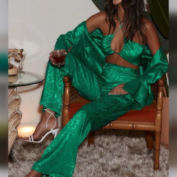 12th Tribe Other - St. Barths Emerald Jaquard set